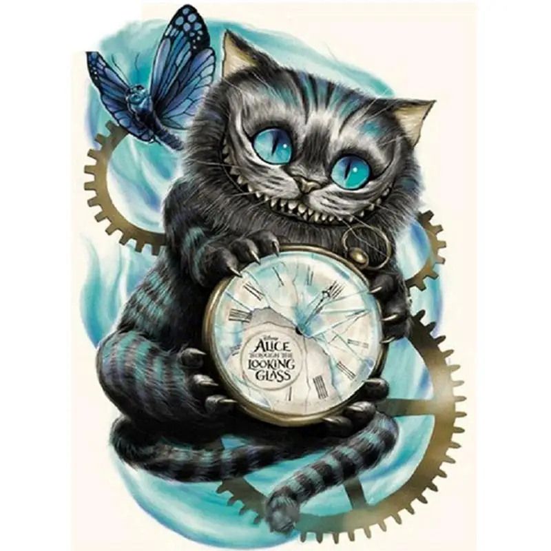 5D Cartoon Clock Around Cat Rhinestone Painting Children's Bedroom Cross Stitch Stickers Diamond Decorative Painting
5D Cartoon Clock Around Cat Rhinestone Painting Children's Bedroom Cross Stitch Stickers Diamond Decorative Painting