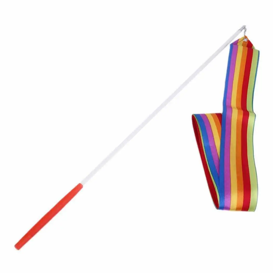 Rhythmic Gymnastics Ribbon 4 m Children's Dance 4m Ribbon Cheer, dance, bodybuilding, competition Toy Props
Rhythmic Gymnastics Ribbon 4 m Children's Dance 4m Ribbon Cheer, dance, bodybuilding, competition Toy Props