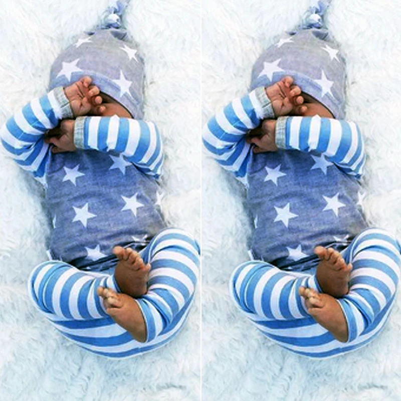 CANIS 2019 New Autumn Winter Children Clothes Set Newborn Baby Girl Boy Clothes Long Sleeve Striped Tops+Pants Hat 3pcs Outfit 
CANIS 2019 New Autumn Winter Children Clothes Set Newborn Baby Girl Boy Clothes Long Sleeve Striped Tops+Pants Hat 3pcs Outfit