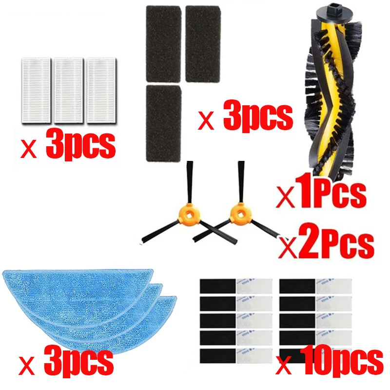 Side Brush Filter Sponge Mop Cloth For CONGA EXCELLENCE Vacuum Robot Cleaner Hot
Side Brush Filter Sponge Mop Cloth For CONGA EXCELLENCE Vacuum Robot Cleaner Hot