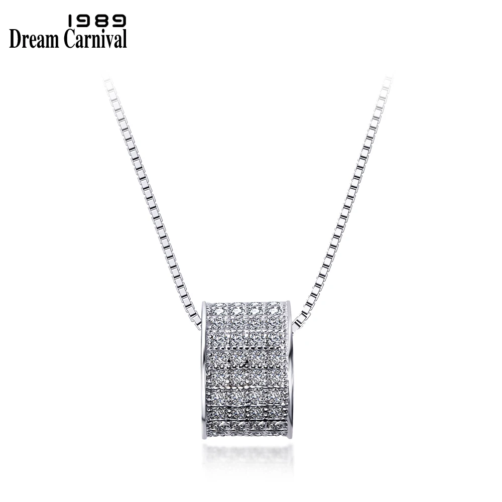 DreamCarnival 1989 Best Gift 925 Silver Chain Necklace Paved Zircon Stones 100% Handmade Jewelry Everyday Wear Charms SZ11844
DreamCarnival 1989 Best Gift 925 Silver Chain Necklace Paved Zircon Stones 100% Handmade Jewelry Everyday Wear Charms SZ11844