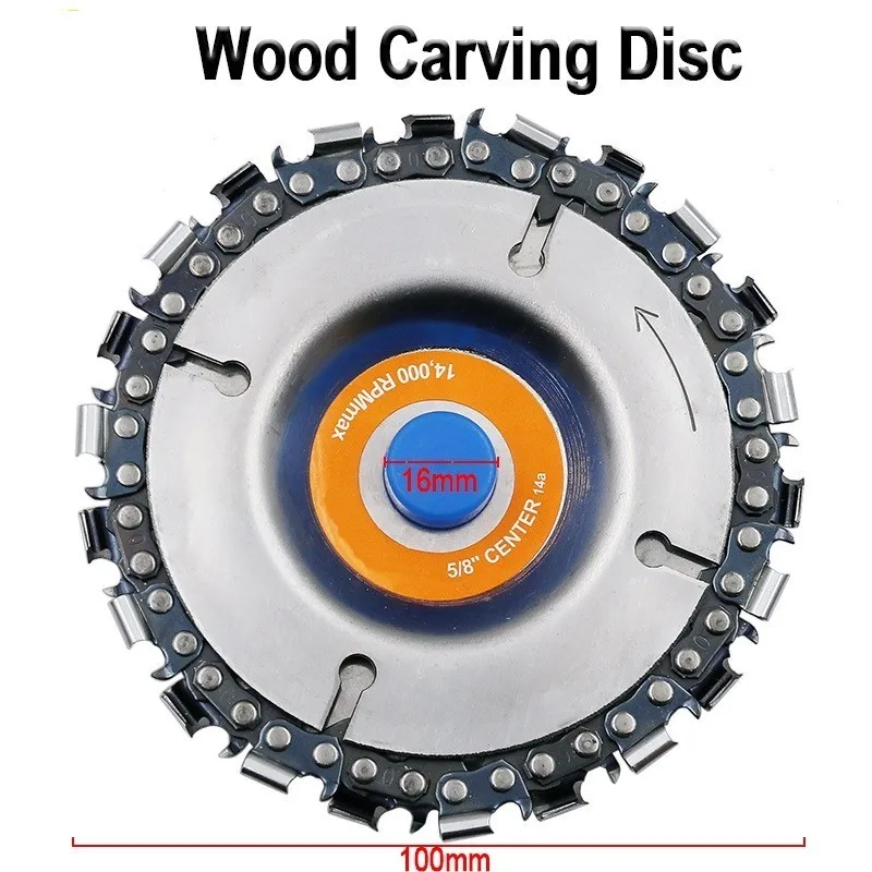 4 Inch Grinder Disc And Chain 22 Tooth Fine Abrasive Cut Chain For 100mm/115mm Angle Grinder Disc Chain Wood Cutting Disc
4 Inch Grinder Disc And Chain 22 Tooth Fine Abrasive Cut Chain For 100mm/115mm Angle Grinder Disc Chain Wood Cutting Disc