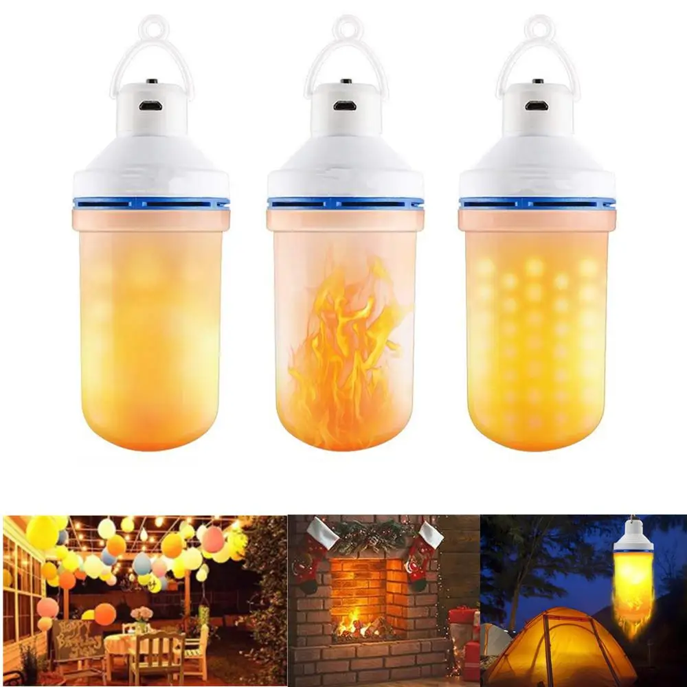USB Rechargeable Gravity Sensor Flame Lights SDM2835 99 LEDs Flame Effect Fire Light Bulb 5W Flickering Emulation Decor Lamp
USB Rechargeable Gravity Sensor Flame Lights SDM2835 99 LEDs Flame Effect Fire Light Bulb 5W Flickering Emulation Decor Lamp