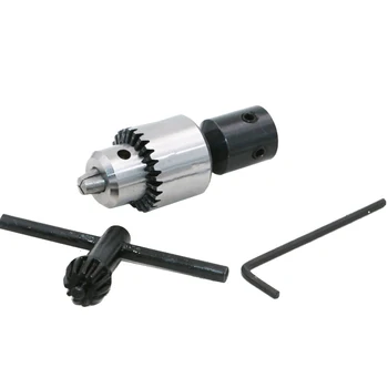 Watchmakers Electric Drill Chuck 0.3-4Mm Jt0 Taper Mounted Lathe Pcb Mini Drill Chuck Key Kit With 8Mm Black Shaft
Watchmakers Electric Drill Chuck 0.3-4Mm Jt0 Taper Mounted Lathe Pcb Mini Drill Chuck Key Kit With 8Mm Black Shaft