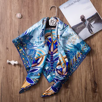 100% Silk Twill Square Scarf Women Beautiful Headband Shawl Scarves Hijab Wraps Foulard Daisy Flowers Pattern 90*90cm
100% Silk Twill Square Scarf Women Beautiful Headband Shawl Scarves Hijab Wraps Foulard Daisy Flowers Pattern 90*90cm