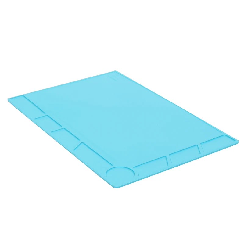DANIU Heat Resistant Silicone Pad Desk Mat Maintenance Platform Heat Insulation BGA Soldering Repair Station 34x23cm
DANIU Heat Resistant Silicone Pad Desk Mat Maintenance Platform Heat Insulation BGA Soldering Repair Station 34x23cm