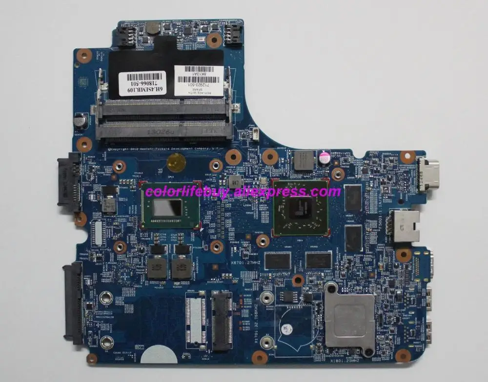 Genuine 712923-001 712923-501 w I3-3110M 216-0833002 7650M/1GB Laptop Motherboard for HP ProBook 4441S 4540S NoteBook PC
Genuine 712923-001 712923-501 w I3-3110M 216-0833002 7650M/1GB Laptop Motherboard for HP ProBook 4441S 4540S NoteBook PC