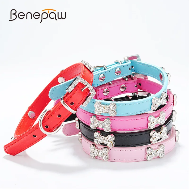 Ошейник для маленьких собак Benepaw, 5 цветов, кожаный ошейник для щенков, аксессуары для домашних питомцев, красный/черный/синий/красный, розово-красный
Ошейник для маленьких собак Benepaw, 5 цветов, кожаный ошейник для щенков, аксессуары для домашних питомцев, красный/черный/синий/красный, розово-красный