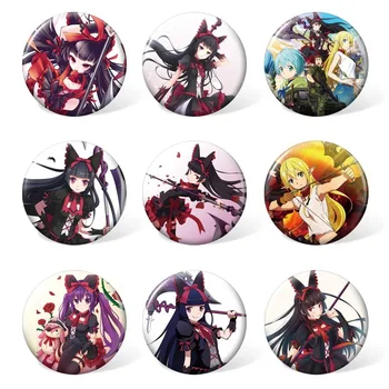 9 pcs/lot Anime Gate Jieitai Kanochi nite Kaku Tatakaeri Badges Toys Brooch Model Pins for gifts Size 58MM
9 pcs/lot Anime Gate Jieitai Kanochi nite Kaku Tatakaeri Badges Toys Brooch Model Pins for gifts Size 58MM