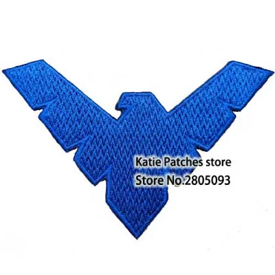 Blue Nightwing Logo Fabric Iron On Embroidered Patch, DC Comics Super Hero Badge, Eagel Logo Jacket Clothing Accessories DIY
Blue Nightwing Logo Fabric Iron On Embroidered Patch, DC Comics Super Hero Badge, Eagel Logo Jacket Clothing Accessories DIY