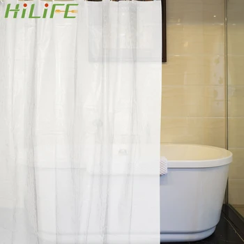 HILIFE Waterproof Moldproof Shower Curtain PEVA Translucent 3D Thickened With 12 Hooks Gadgets Bathroom Curtain Home Decors
HILIFE Waterproof Moldproof Shower Curtain PEVA Translucent 3D Thickened With 12 Hooks Gadgets Bathroom Curtain Home Decors