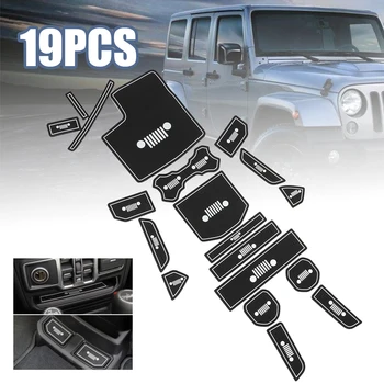 For Jeep Wrangler JL 2018 19pcs Car Interior Anti-dust Non-Slip Mats Car Styling Door Cup Box Mat Pad Set Mayitr
For Jeep Wrangler JL 2018 19pcs Car Interior Anti-dust Non-Slip Mats Car Styling Door Cup Box Mat Pad Set Mayitr