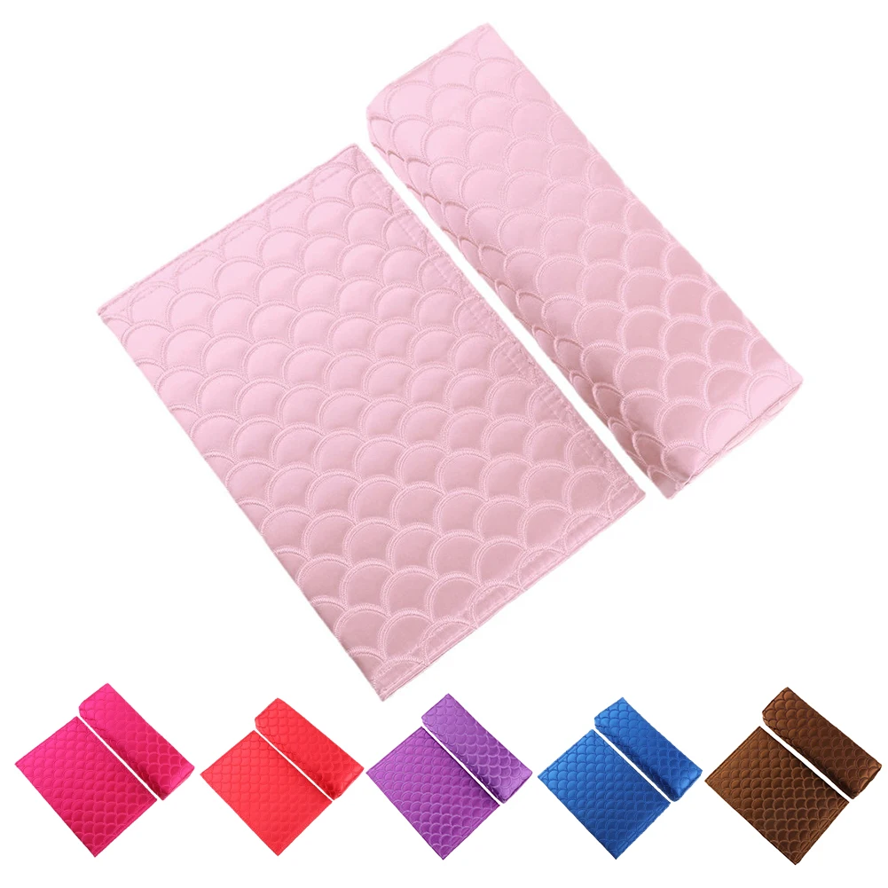 6 Colors 2Pcs Foldable Soft Silk Nail Art Hand Pillow Hand Cushion for Arm Rest Manicure table Salon nails design
6 Colors 2Pcs Foldable Soft Silk Nail Art Hand Pillow Hand Cushion for Arm Rest Manicure table Salon nails design