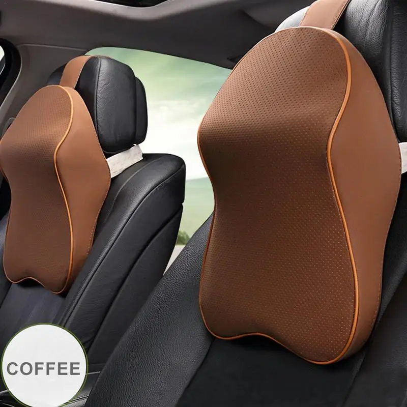 Head Pillow 3D Leather Memory Foam Headrest Neck Pillow Waist Cushion Travel Pillow For Car All Seasons
Head Pillow 3D Leather Memory Foam Headrest Neck Pillow Waist Cushion Travel Pillow For Car All Seasons