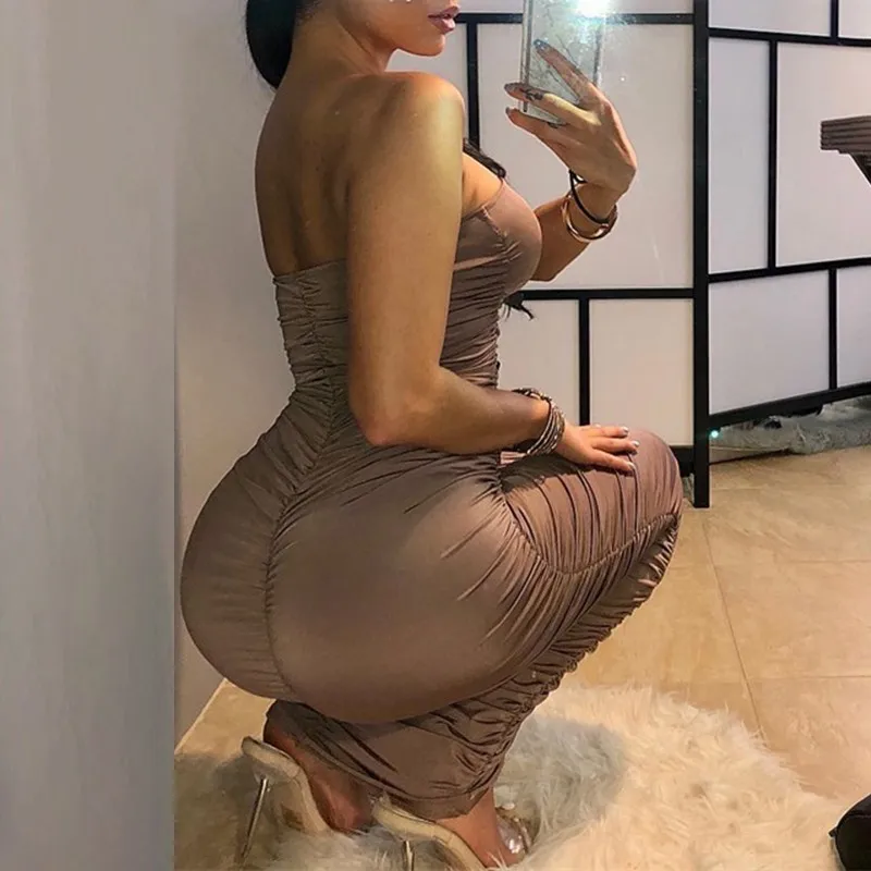 Ohvera Fold Bandage Bodycon Dress Women Off Shoulder Midi 2019 Summer Dress Elegant Backless Sexy Party Dresses Vestidos
Ohvera Fold Bandage Bodycon Dress Women Off Shoulder Midi 2019 Summer Dress Elegant Backless Sexy Party Dresses Vestidos