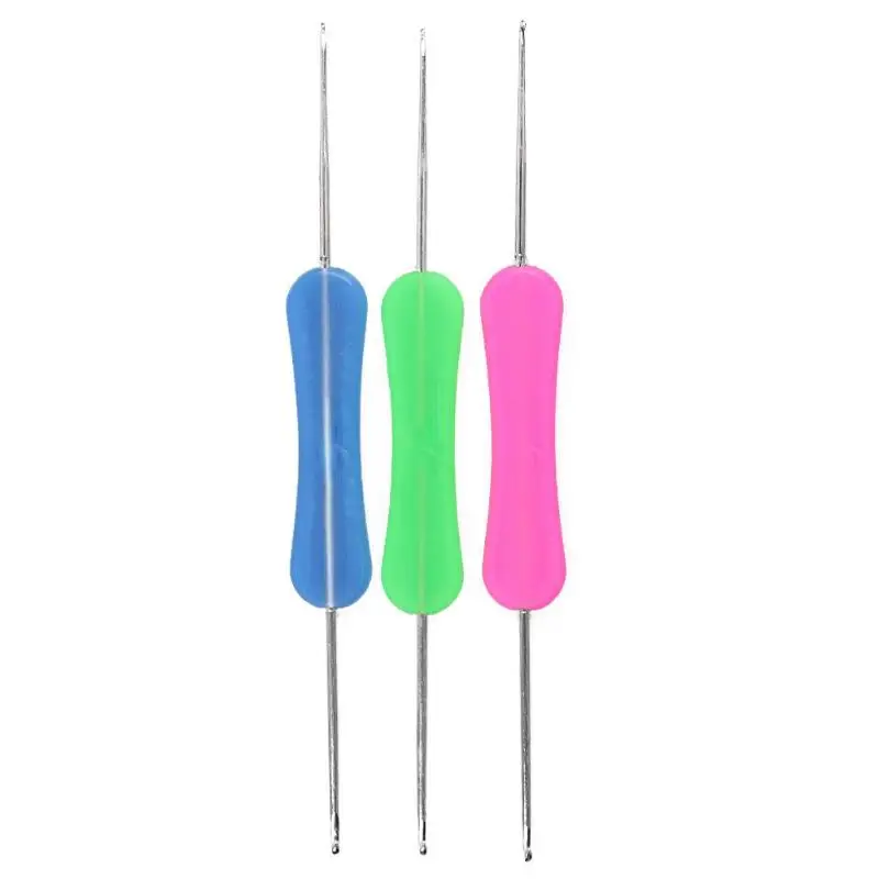 1PC Plastic Double-head Crochet Hooks Knitting Needles Weave Yarn Sweater Needles DIY Knitting Sewing Accessories
1PC Plastic Double-head Crochet Hooks Knitting Needles Weave Yarn Sweater Needles DIY Knitting Sewing Accessories