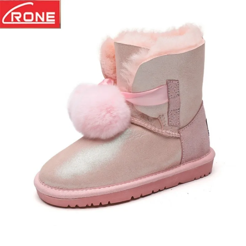 CRONE New Winter Shoes Kids Snowfield Teen Fur Waterproof Boots Children Keep Warm Cute Toddler Girl Boots Australia Snow Boots
CRONE New Winter Shoes Kids Snowfield Teen Fur Waterproof Boots Children Keep Warm Cute Toddler Girl Boots Australia Snow Boots