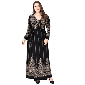 Long Sleeve V Lead Women Dress Plus Size 6l Lady Quality Printing High Waist Favourite Cotton XL XXL XXXL 4XL 5XL 6XL
Long Sleeve V Lead Women Dress Plus Size 6l Lady Quality Printing High Waist Favourite Cotton XL XXL XXXL 4XL 5XL 6XL