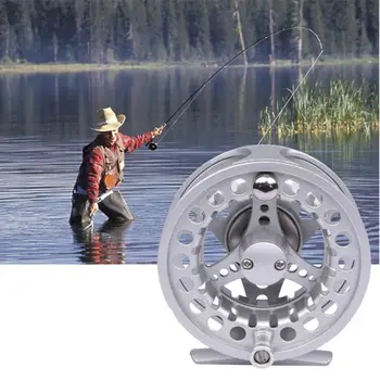 Mounchain Fly Fishing Reel 2+1BB Left / right hand interchangeable Diecast CNC-machined Aluminum Alloy 7/8 Weights Black, Silver
Mounchain Fly Fishing Reel 2+1BB Left / right hand interchangeable Diecast CNC-machined Aluminum Alloy 7/8 Weights Black, Silver