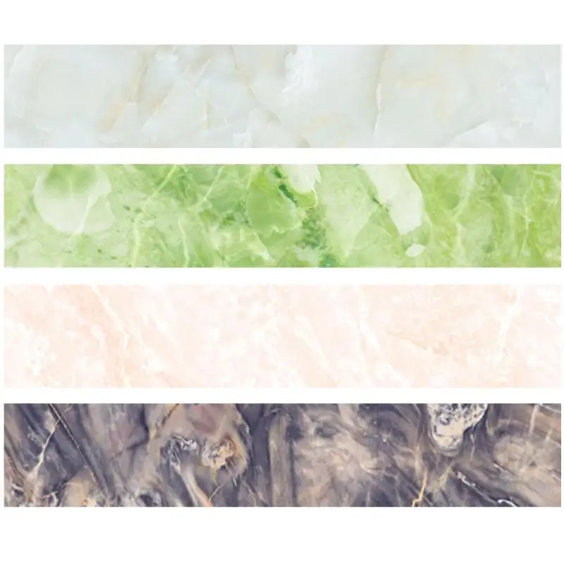 60*300cm 3D Marble PVC Self-adhesive Wall Stickers Waterproof Tile Floor Glass Decals Kitchen Window Home Restaurants Bank Decor
60*300cm 3D Marble PVC Self-adhesive Wall Stickers Waterproof Tile Floor Glass Decals Kitchen Window Home Restaurants Bank Decor