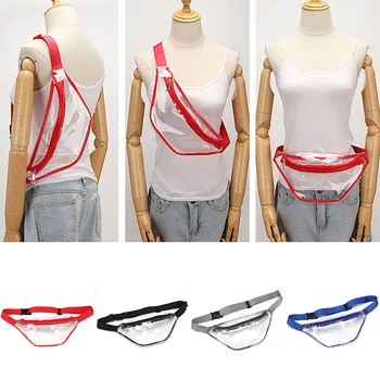 2019 New Women Simple Transparent Waist Bags Fashion PVC Transparent Fanny Pack Women Waist Bags
2019 New Women Simple Transparent Waist Bags Fashion PVC Transparent Fanny Pack Women Waist Bags