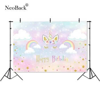 Thin Vinyl unicorn rainbow happy birthday cloud kids children Photography studio Backgrounds professional indoor Photo Backdrops
Thin Vinyl unicorn rainbow happy birthday cloud kids children Photography studio Backgrounds professional indoor Photo Backdrops