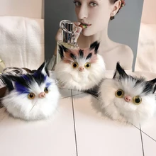 key chain women/Owl Keychain Pompom Pendant Imitation Rabbit Fur Ball Holder Owl Hair Ball Car Key Chains Ring Pompom Jewelry
key chain women/Owl Keychain Pompom Pendant Imitation Rabbit Fur Ball Holder Owl Hair Ball Car Key Chains Ring Pompom Jewelry