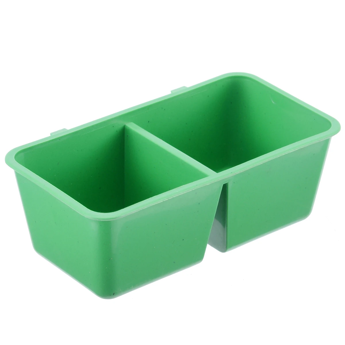 2 in 1 Parrot Food Water Bowl Dual Feeding Cups Plastic Bathing Bird Pigeons Cage Cup Feeding 10cm x 5.4cm x 3.4cm
2 in 1 Parrot Food Water Bowl Dual Feeding Cups Plastic Bathing Bird Pigeons Cage Cup Feeding 10cm x 5.4cm x 3.4cm