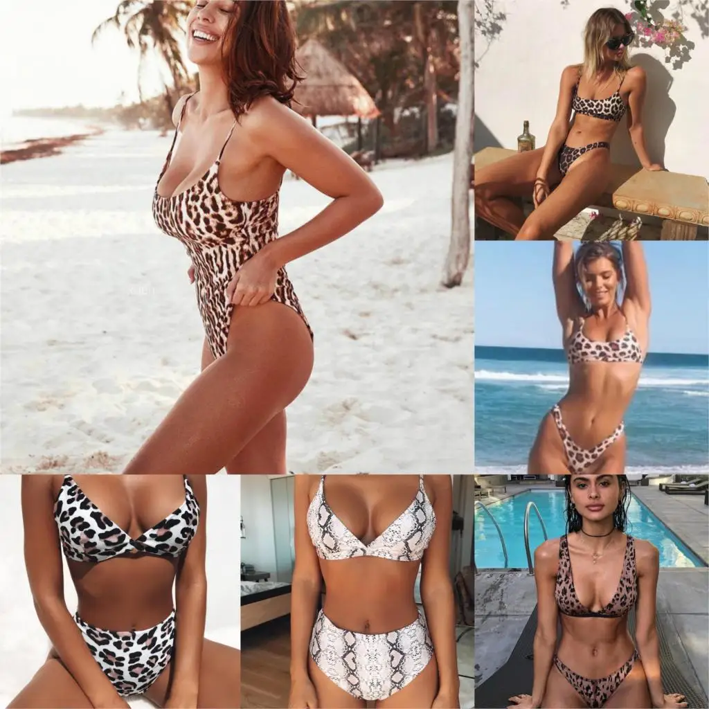 2019 Sexy Leopard Print Bathing Suit Women One Piece Swimsuit Sling Swimwear Maillot De Bain Femme Swimming Suit For Women
2019 Sexy Leopard Print Bathing Suit Women One Piece Swimsuit Sling Swimwear Maillot De Bain Femme Swimming Suit For Women