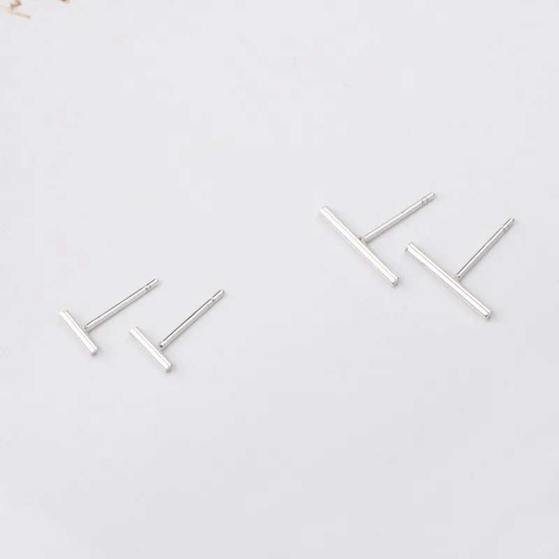 2019 100% 925 Sterling Silver Jewelry Fashion Cute 6*1mm 12*1mm Tiny Stick Stud Earrings Gift For Girls Kids Lady
2019 100% 925 Sterling Silver Jewelry Fashion Cute 6*1mm 12*1mm Tiny Stick Stud Earrings Gift For Girls Kids Lady
