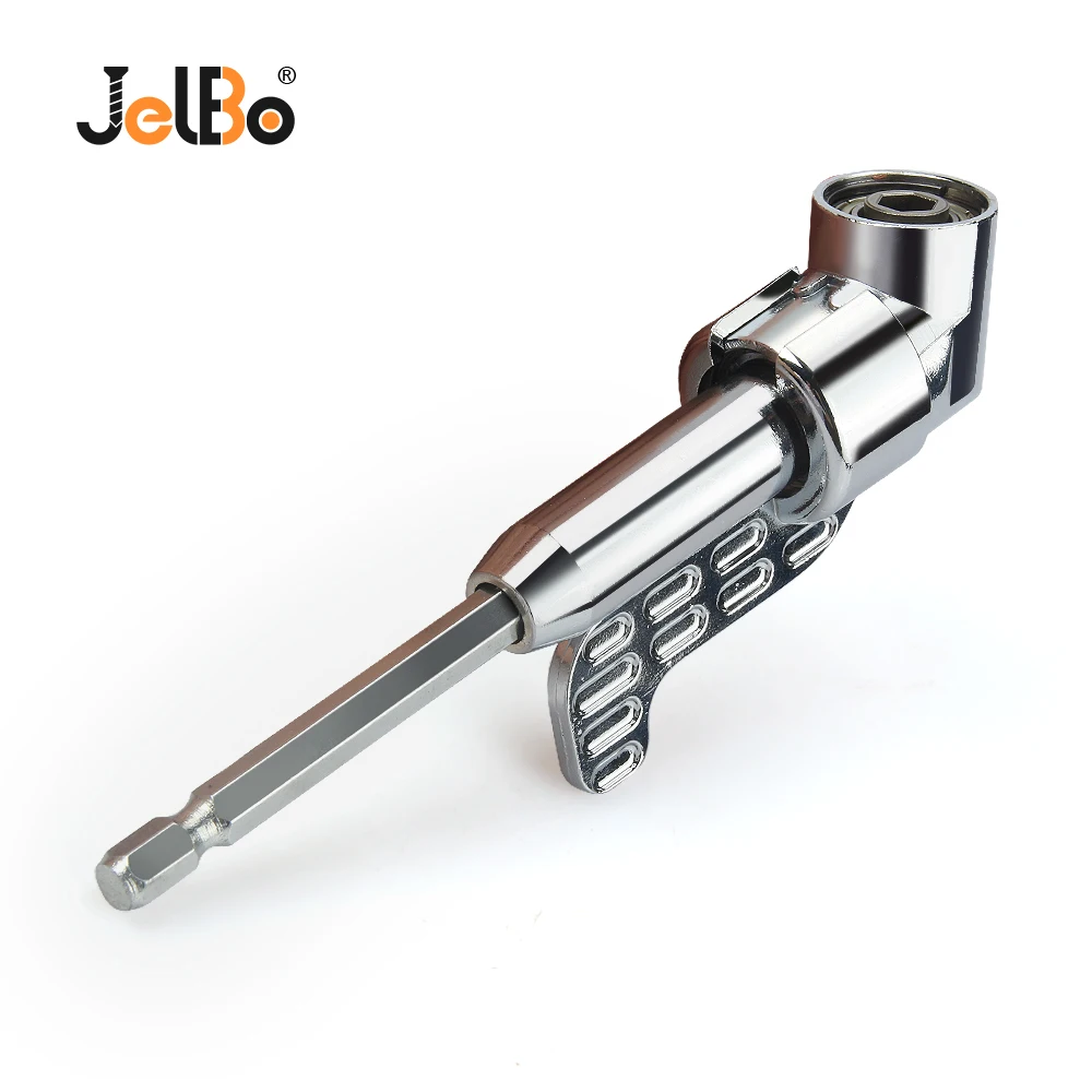 JelBo 105 Degree Angle Extension Right Driver Drill Shank Screwdriver Magnetic 1/4 Hex Drilling Bit Socket Holder Adaptor Sleeve
JelBo 105 Degree Angle Extension Right Driver Drill Shank Screwdriver Magnetic 1/4 Hex Drilling Bit Socket Holder Adaptor Sleeve
