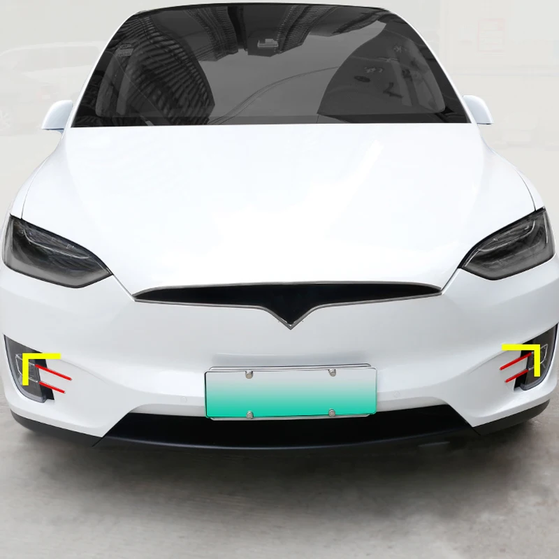 My Good Car Front fog lights fog lights decorative strips decorative strips for For Tesla Model X Car accessories
My Good Car Front fog lights fog lights decorative strips decorative strips for For Tesla Model X Car accessories