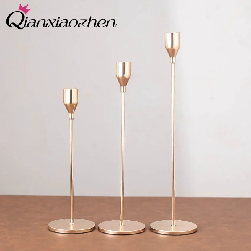 Qianxiaozhen Metal Gold Candle Holders Wedding Decorations Candlestick Wedding Candle Holder Home Decoration Candle Stick
Qianxiaozhen Metal Gold Candle Holders Wedding Decorations Candlestick Wedding Candle Holder Home Decoration Candle Stick