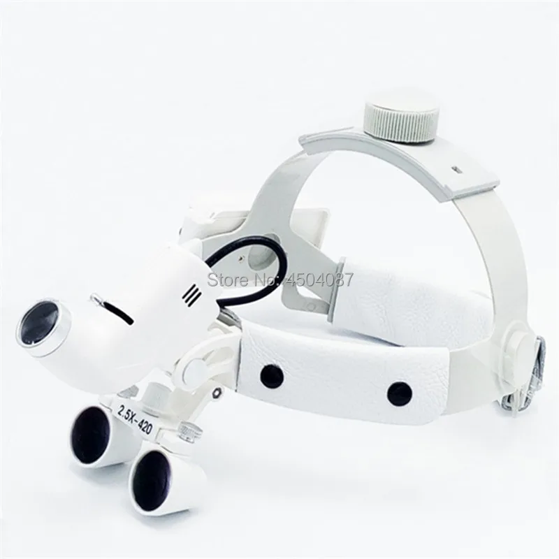 High Brightness Wireless 5W LED Medical Headlamp+2.5X Medical Magnifier Loupes Medical Surgery Dental Headlight Loupes Set
High Brightness Wireless 5W LED Medical Headlamp+2.5X Medical Magnifier Loupes Medical Surgery Dental Headlight Loupes Set