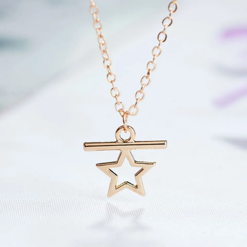 Women Trendy Gold Pendants And Necklace Hallow Star Design For Women Charm Romantic Handmade European Style Wedding Jewelry
Women Trendy Gold Pendants And Necklace Hallow Star Design For Women Charm Romantic Handmade European Style Wedding Jewelry