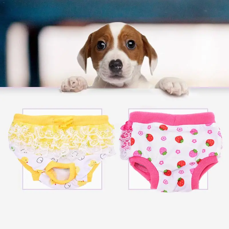 New Female Pet Dog Physiological Menstrual Hygiene Pants Estrus Girl Puppy Period Menstruation Panty With Strawberry Supply
New Female Pet Dog Physiological Menstrual Hygiene Pants Estrus Girl Puppy Period Menstruation Panty With Strawberry Supply