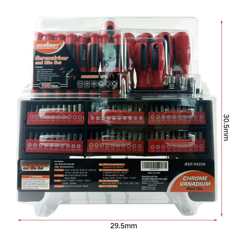 High quality 100pcs screwdriver batch multi-function combination suit sleeve precision Star Square Nut Driver Bits Slotted
High quality 100pcs screwdriver batch multi-function combination suit sleeve precision Star Square Nut Driver Bits Slotted