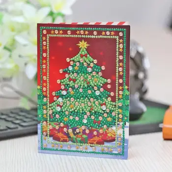 5D DIY Special-shape Greeting Card Diamond Painting Xmas Tree Elk Christmas blessing greeting thank card Gift Holiday Supplies
5D DIY Special-shape Greeting Card Diamond Painting Xmas Tree Elk Christmas blessing greeting thank card Gift Holiday Supplies