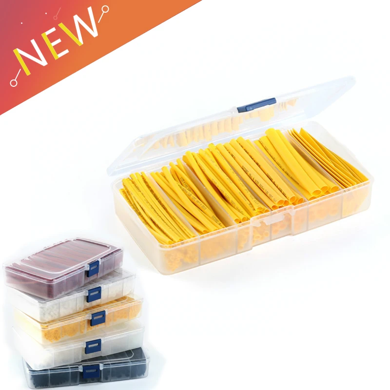 70/165Pcs Heat Shrink Tubing Tube Cable 2MM 3MM 4MM 5MM 6MM 8MM Heat Shrink Tubing Shrinkable Wrap Wire Cable Sleeve Kit
70/165Pcs Heat Shrink Tubing Tube Cable 2MM 3MM 4MM 5MM 6MM 8MM Heat Shrink Tubing Shrinkable Wrap Wire Cable Sleeve Kit