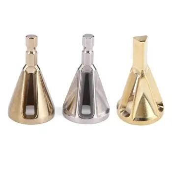 Deburring External Chamfer Tool Hex Handle Stainless Steel Remove Burr Repairs Tools for Drill Bit Gold Silver Color
Deburring External Chamfer Tool Hex Handle Stainless Steel Remove Burr Repairs Tools for Drill Bit Gold Silver Color