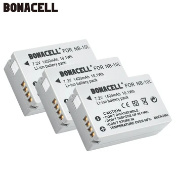 Bonacell 7.2V 1400mAh NB-10L NB10L NB 10L Batteries for Canon G1X G15 G16 SX40HS SX50HS SX60HS SX40 SX50 SX60 HS Bateria L10
Bonacell 7.2V 1400mAh NB-10L NB10L NB 10L Batteries for Canon G1X G15 G16 SX40HS SX50HS SX60HS SX40 SX50 SX60 HS Bateria L10