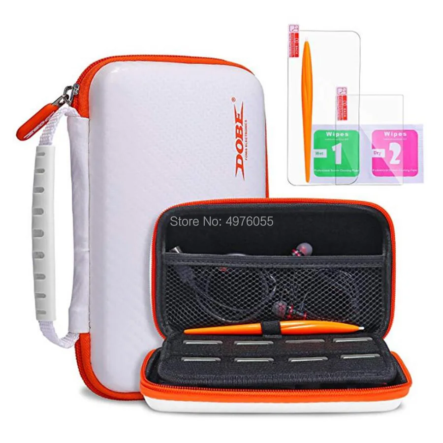 Carry Case for Nintend New 2DS LL/XL EVA Storage Case with 2 Screen Protective Films & 1 Stylus 8 Game Cards Storage Travel Bag
Carry Case for Nintend New 2DS LL/XL EVA Storage Case with 2 Screen Protective Films & 1 Stylus 8 Game Cards Storage Travel Bag