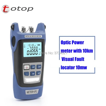 Free Shipping All-in-one Fiber Optic Power meter with 10km Laser source Visual Fault locator 10mw
Free Shipping All-in-one Fiber Optic Power meter with 10km Laser source Visual Fault locator 10mw