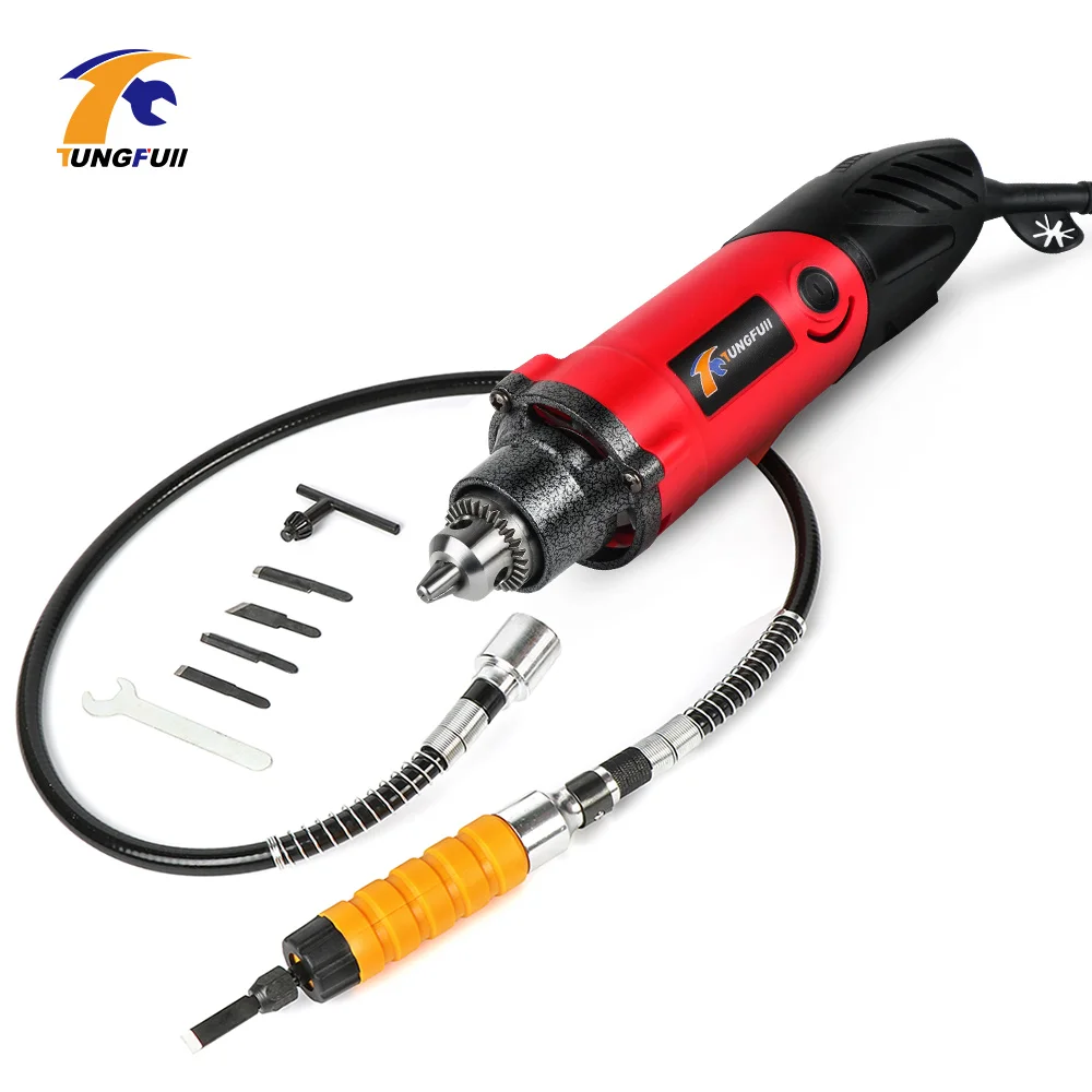 Tungfull 500W Engraver Dremel Electric Drill Handle Flexible Flex Shaft Fits handpiece Power Tool Dremel Style Rotary Tools
Tungfull 500W Engraver Dremel Electric Drill Handle Flexible Flex Shaft Fits handpiece Power Tool Dremel Style Rotary Tools