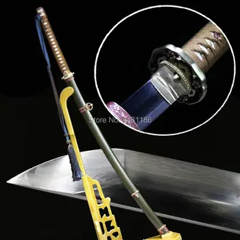 Top Quality 1:1Reproduce Japanese 98 Type Military Sword Katana Saber Hand-Grind Sharp Damascus Folded Steel Blade/Iron Scabbard
Top Quality 1:1Reproduce Japanese 98 Type Military Sword Katana Saber Hand-Grind Sharp Damascus Folded Steel Blade/Iron Scabbard