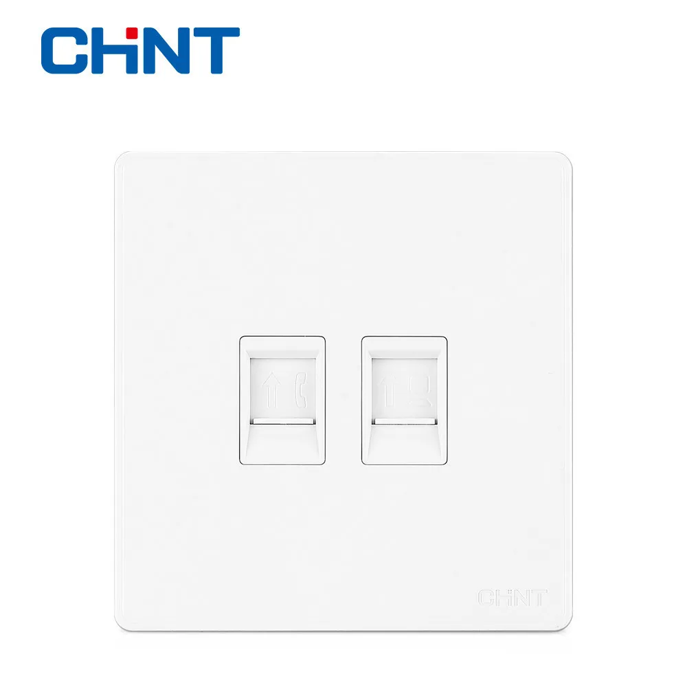 CHINT Newest Wall Switches Socket Telephone Socket NEW2D Ivory White Panel Switch Computer Phone Sockets
CHINT Newest Wall Switches Socket Telephone Socket NEW2D Ivory White Panel Switch Computer Phone Sockets