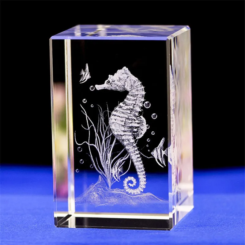 3D Laser Engraving Hippocampus Crystal Decoration Home Decoration Accessories Wedding Children Gift Fengshui Crafts
3D Laser Engraving Hippocampus Crystal Decoration Home Decoration Accessories Wedding Children Gift Fengshui Crafts
