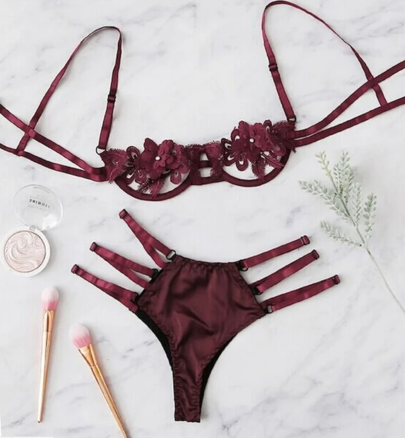 Biquini Swimwear Women Lingerie Set Lace Bra Floral Swimsuit Unpadded Bikini Set Summer Bandage Bathing Suit
Biquini Swimwear Women Lingerie Set Lace Bra Floral Swimsuit Unpadded Bikini Set Summer Bandage Bathing Suit