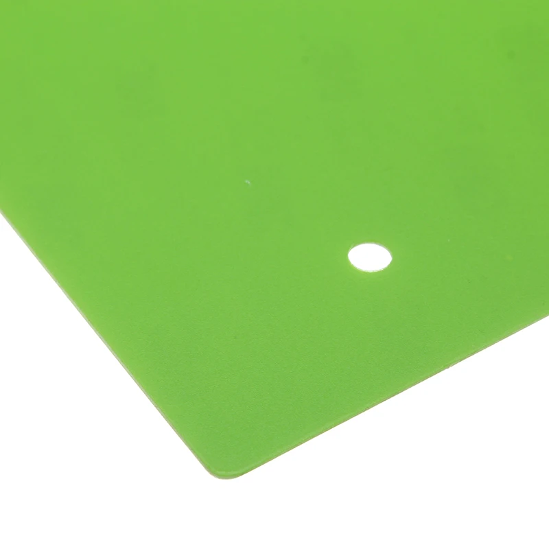 Термостойкие бумажные наклейки зеленого цвета 370*310 мм поликарбонатные для