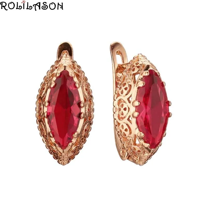 2019 latest 925 gold earrings fashion jewelry huge red crystal zircon wedding gift Je1209
2019 latest 925 gold earrings fashion jewelry huge red crystal zircon wedding gift Je1209